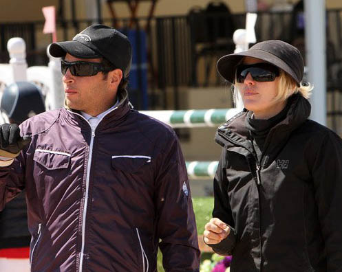 Kent Farrington and Tiffany Foster